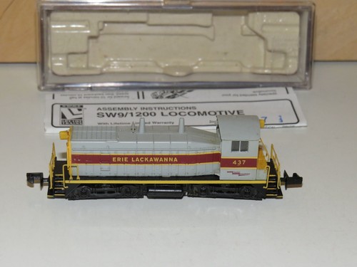 N Life Like 7886 Diesellok  BR 437 EMD SW1200 Erie Lackawanna OVP 5333 | Zustand: Gebraucht