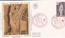 FRANCE 1976 FDC CROIX ROUGE YT 1911
