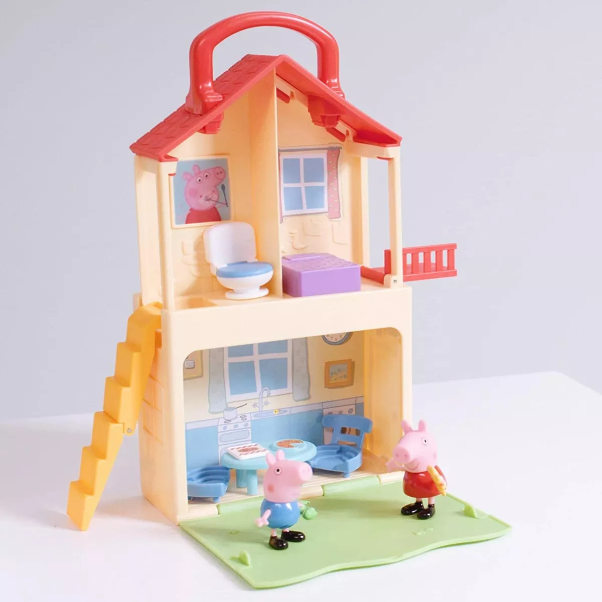 Playset com Mini Figuras - Casa da Peppa - Cozinha - Peppa Pig - Sunny -  superlegalbrinquedos