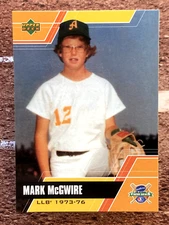 2004 Upper Deck Sunkist Fresh Snack 5 a Day Mark McGwire #3