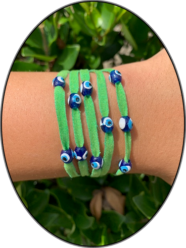 Turkish Wrap-Around Evil Eye Friendship Bracelet #2329 - Picture 8 of 41