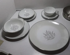 Noritake China, TARYN Pattern, 4 Sets of 7 Piece Place Settings