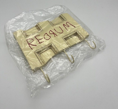 The Shining Redrum Door Nerd Horror Block Movie Plaque Key Holder Coat Hanger - Picture 1 of 5