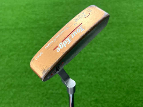 Tour Edge Golf TI Zone Titanium/Copper 5050 Putter Right Handed Steel 34.5" - Picture 2 of 7