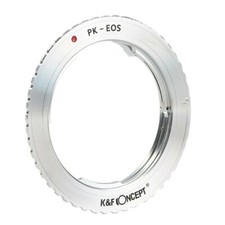 K F PK-EOS Lens Adapter Pentax K Lenses to Canon EOS Lens Mount Adapter For DSLR