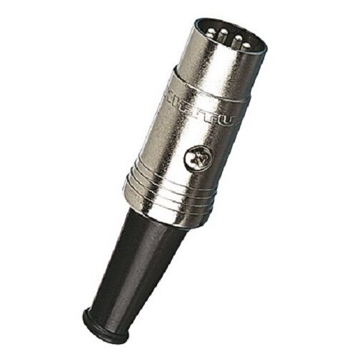 Metal Bodied DIN Connector 7 Pin Plug - Picture 1 of 1