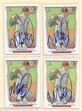 MATT IMHOF Signed/Autographed 2014 BOWMAN DRAFT CARD Philadelphia Phillies w/COA