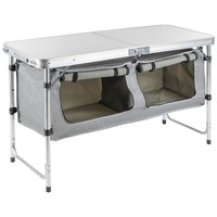 Campingtisch Mit Staufach Camping-Tisch Klapptisch Campingschrank Falttisch Neu