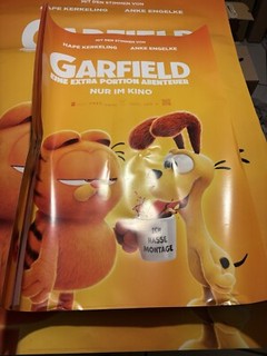 Garfield eine Extra Portion Abenteuer Filmplakat klein A1 84 x 59 cm Version 2