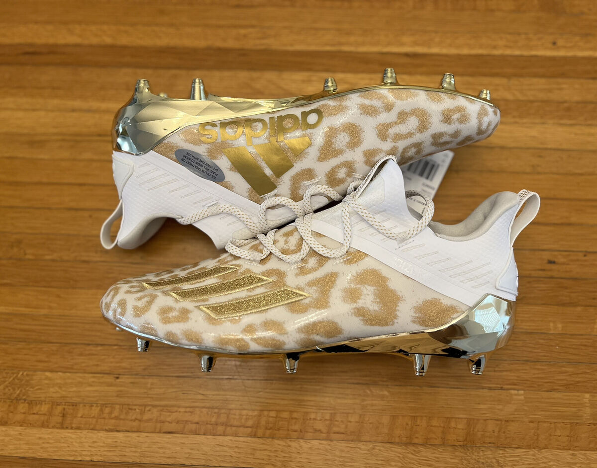 Adidas Adizero X Anniversary Football Cleats White Gold Adidas Adizero X Anniversary Football Cleats White Gold
