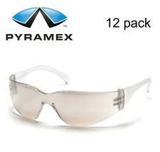 12 INDOOR OUTDOOR I/O MIRROR Safety Glasses Protective Work Eyewear UV ANSI Z87+