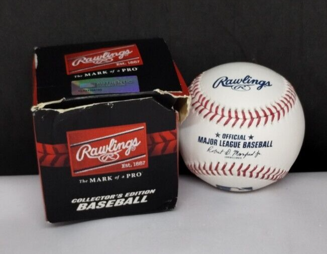 記念グッズ Rawlings Collector's Edition Baseballs Vtg Collectors Edition Rawlings BaseballNew in Box (See