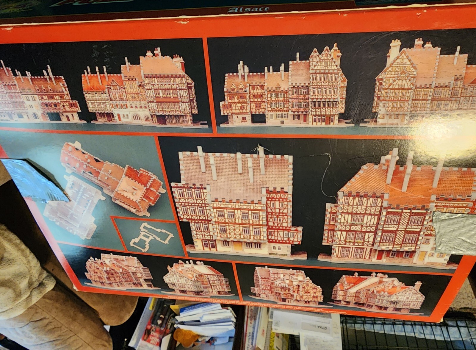 3D Alsace Castle 959 Piece Foam 3D Puzzle Wrebbit eBay