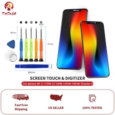 For iPhone XR 11 12 13 14 15 PROMAX 16E LCD Display Touch Screen Replacement Kit