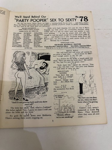 1976 Party Pooper Sex To Sexty #78 Magazine - Picture 2 of 3