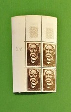 1951   Y&T  918 CLEMENCEAU BLOC DE 4  TTB