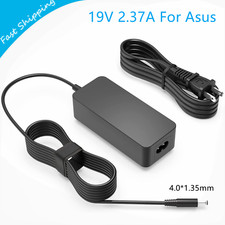 19V 2.37A 45W Laptop Power AC Adapter Charger for Asus Zenbook UX305 UX21A UX32A