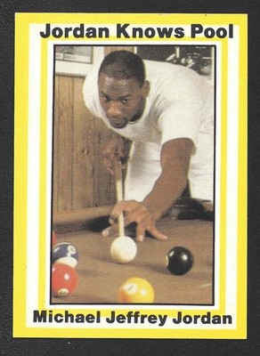 Early 1990's Aamer Sport #NNO - Michael Jordan ''Jordan Knows Pool''