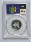 2001-S New York State Quarter 90% Silver PCGS PR-69 DCAM Flag Label "Beauty" — photo 4