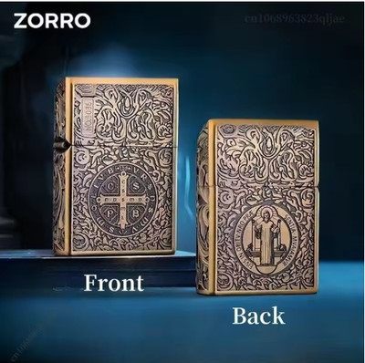 CENTONZE R チェントンツェアール 3本セット ZORRO Oversized Kerosene Lighter Metal Constantine Style Heavy