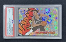 PSA 10 2024 Panini Revolution Kaboom Horizontal #15 Victor Wembanyama POP 31