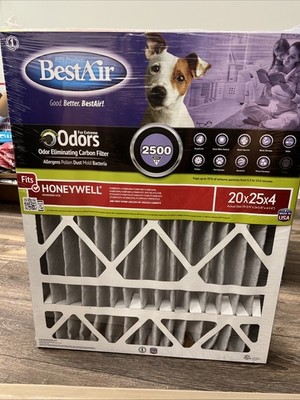 BestAir PFHW2025-11CR 11 MERV Pleated Air Filter 20 x 25 x 4 in. (Pack of 3)