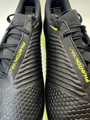 Nike Phantom Venom Club FG Black Volt Soccer Cleats - US 6 (EU ~38-39) Brand New