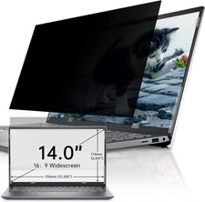 14 Inch Laptop Privacy Screen 16:9 Aspect Ratio, Removable Anti-Glare Blue Light