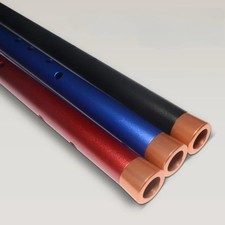 Chinese Flute Metal G/F/E Key Vertical Blowing Xiao Beginner Performance Flutes