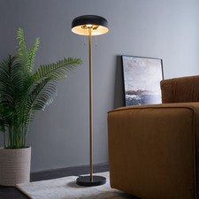 Modern Floor Lamp for Living Room Vesper Floor lamp with Black outer