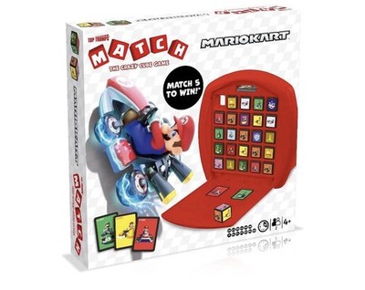 Top Trumps Match - Mario Kart Spiel Brandneu UK VERSIEGELT
