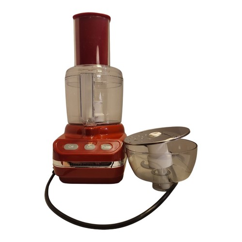 KitchenAid KFP350ER Food Processor Empire Red Blade Grinder Attachments wbooklet - Picture 3 of 6