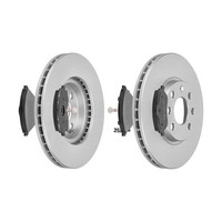 F.Becker Bremsscheiben Ø260MM + BremsbelÄGe Vorne FÜR Opel Corsa C Combo Meriva