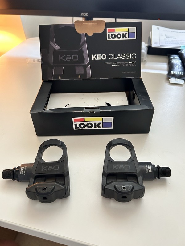 Look Keo Classic Pedals Black