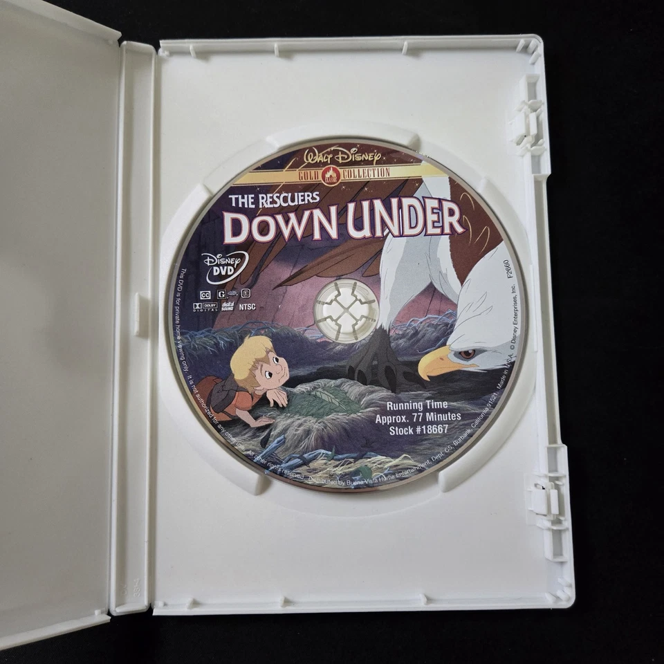 The Rescuers Down Under Walt Disney Gold Collection (DVD) - Image 3 of 3