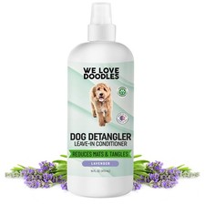 Dog Detangler Spray - Leave-in Conditioner - Dematting Spray for Dogs - 16o