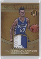 2016-17 Gold Standard Newly Minted Memorabilia 22/25 Timothe Luwawu-Cabarrot 1u6