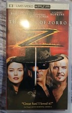 The Mask of Zorro UMD-Movie, 2005 Tested