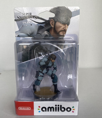 Nintendo amiibo   Snake (Super Smash Bros Series) Brand New Excellent Condition