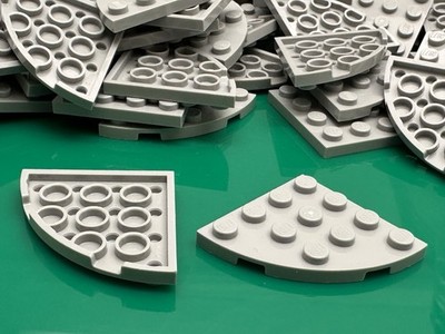 Lego Platte 4x4 Runde Ecke aus Millennium Falcon Set 75192 - 4 Stück NEU