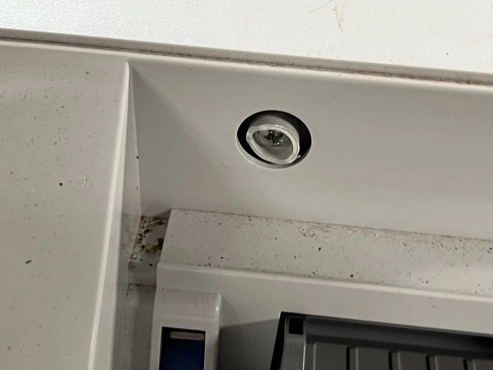 Epson TM-C3500 w/ AC Adapter AS-IS has cracked housing SEE PHOTOS - Image 4 of 4