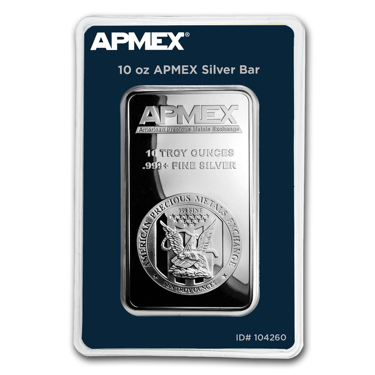 silverインゴット　APMEX 10トロイオンス 銀バー2個 10 oz Silver Bar - APMEX (TEP Packaging) | eBay