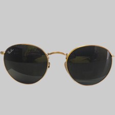 Ray-Ban RB3447 Unisex Sunglasses Round Metal Gold Frame