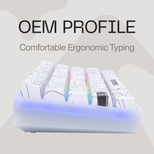 Trailhead 65% Mechanical USB Wired Gaming Keyboard, TTC Linear Switches RGB 2