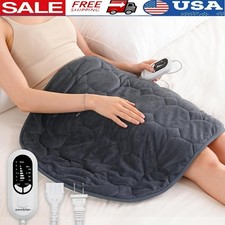 Weighted Heating Pad Extra Large Soft Velvet Relief Cramps Muscles Gift New
