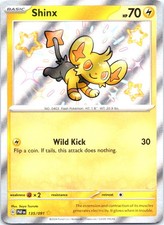Shinx Holo Shiny Rare SV: Paldean Fates 135/091 NM on eBay