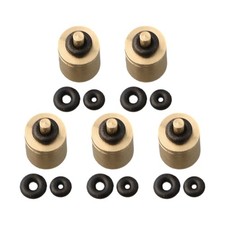 Reliable Gas Refill Adapters for Outdoor Camping Stove Tanks Pack of 5pcs