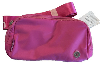 NWT Lululemon SONIC PINK Wordmark Logo Everywhere Belt Bag 1L
