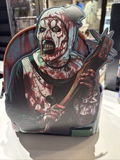 Terrifier Art The Clown Blood Splatter Glow in Dark Mini BackPack EE Loungefly
