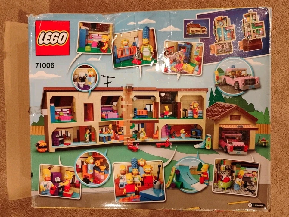 LEGO 71006 The Simpsons House - NEW - OPEN DAMAGED BOX - Image 2 of 4